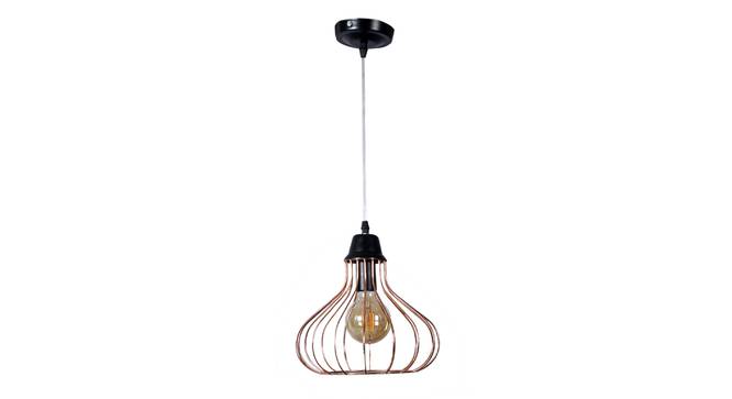 Laredo brown Iron Hanging Light (Brown) by Urban Ladder - Front View Design 1 - 798455