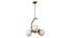 Cimarron Gold Iron Hanging Light (Gold) by Urban Ladder - Front View Design 1 - 798457