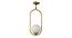 Linzi Gold Iron Hanging Light (Gold) by Urban Ladder - Front View Design 1 - 798460