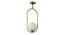 Linzi Gold Iron Hanging Light (Gold) by Urban Ladder - Front View Design 1 - 798460
