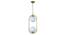 Wylan Gold Iron Hanging Light (Gold) by Urban Ladder - Front View Design 1 - 798461