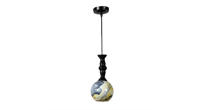 Mayes Gold Iron Hanging Light (Gold) by Urban Ladder - Front View Design 1 - 798462