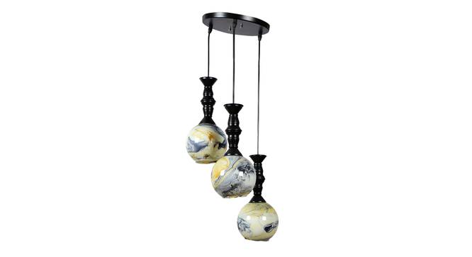 Arlean Gold Iron Hanging Light (Gold) by Urban Ladder - Front View Design 1 - 798463