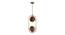 Romilda Gold Iron Hanging Light (Gold) by Urban Ladder - Front View Design 1 - 798468
