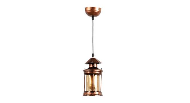 Heather brown Iron Hanging Lights (Brown) by Urban Ladder - Front View Design 1 - 798474