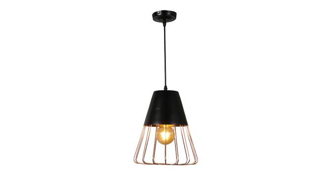Lansing brown Iron Hanging Light (Brown) by Urban Ladder - Design 1 Side View - 798489