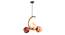Taos Gold Iron Hanging Light (Gold) by Urban Ladder - Design 1 Side View - 798492