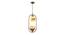 Dawna Gold Iron Hanging Light (Gold) by Urban Ladder - Design 1 Side View - 798503
