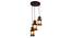 Max brown Iron Hanging Lights (Brown) by Urban Ladder - Design 1 Side View - 798505