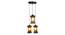 Evann brown Iron Hanging Lights (Brown) by Urban Ladder - Design 1 Side View - 798506