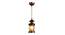 Heather brown Iron Hanging Lights (Brown) by Urban Ladder - Design 1 Side View - 798508