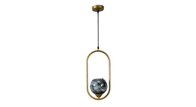 Rochelle Gold Iron Hanging Light (Gold) by Urban Ladder - Front View Design 1 - 798511