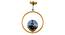 Aldis Gold Iron Hanging Light (Gold) by Urban Ladder - Front View Design 1 - 798514