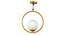 Bamby Gold Iron Hanging Light (Gold) by Urban Ladder - Front View Design 1 - 798515