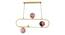 Logan Gold Iron Hanging Light (Gold) by Urban Ladder - Front View Design 1 - 798517