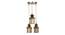 Nathael Gold Iron Hanging Lights (Gold) by Urban Ladder - Front View Design 1 - 798518