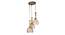 Celian Gold Iron Hanging Lights (Gold) by Urban Ladder - Front View Design 1 - 798523