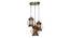 Briley Gold Iron Hanging Lights (Gold) by Urban Ladder - Front View Design 1 - 798526