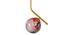 Guida Gold Iron Hanging Light (Gold) by Urban Ladder - Ground View Design 1 - 798529
