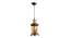 Chad Gold Iron Hanging Lights (Gold) by Urban Ladder - Front View Design 1 - 798530