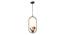 Rochelle Gold Iron Hanging Light (Gold) by Urban Ladder - Design 1 Side View - 798545