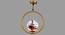 Aldis Gold Iron Hanging Light (Gold) by Urban Ladder - Design 1 Side View - 798548