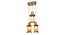 Anatole Gold Iron Hanging Lights (Gold) by Urban Ladder - Design 1 Side View - 798553