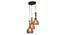 Celian Gold Iron Hanging Lights (Gold) by Urban Ladder - Design 1 Side View - 798556