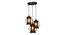 Briley Gold Iron Hanging Lights (Gold) by Urban Ladder - Design 1 Side View - 798557