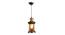 Chad Gold Iron Hanging Lights (Gold) by Urban Ladder - Design 1 Side View - 798559