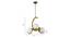 Cimarron Gold Iron Hanging Light (Gold) by Urban Ladder - Design 1 Dimension - 798571