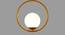 Bamby Gold Iron Hanging Light (Gold) by Urban Ladder - Ground View Design 1 - 798572