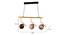Guida Gold Iron Hanging Light (Gold) by Urban Ladder - Design 1 Dimension - 798573