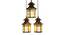 Nathael Gold Iron Hanging Lights (Gold) by Urban Ladder - Ground View Design 1 - 798577