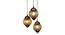 Felix Gold Iron Hanging Lights (Gold) by Urban Ladder - Ground View Design 1 - 798581