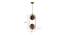 Romilda Gold Iron Hanging Light (Gold) by Urban Ladder - Design 1 Dimension - 798598