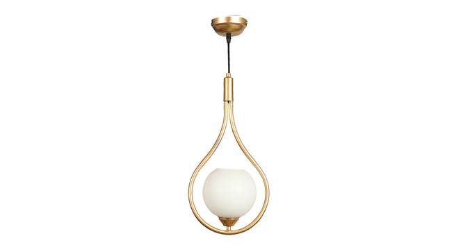 Laurentina Gold Iron Hanging Lights (Gold) by Urban Ladder - Front View Design 1 - 798612