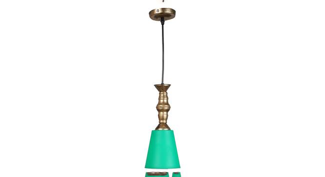 Carson Gold Iron Hanging Lights (Gold) by Urban Ladder - Front View Design 1 - 798617