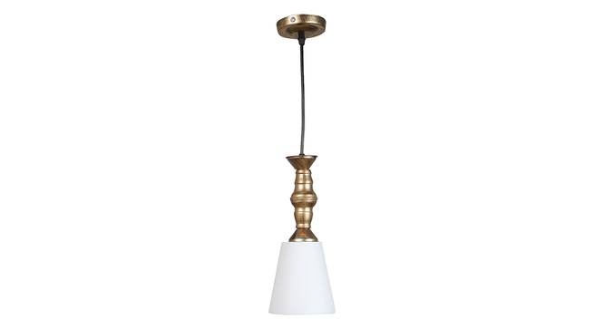 Christina Gold Iron Hanging Lights (Gold) by Urban Ladder - Front View Design 1 - 798619