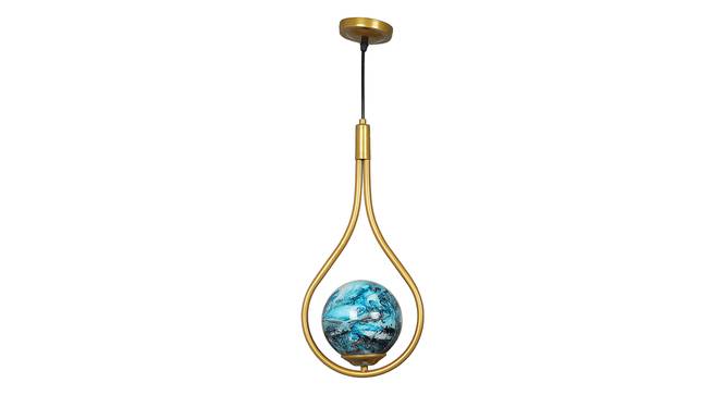 Djuna Gold Iron Hanging Lights (Gold) by Urban Ladder - Front View Design 1 - 798621