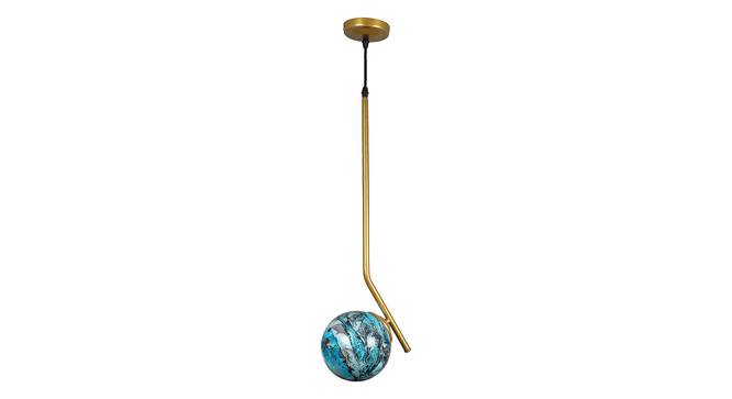 Gloria Gold Iron Hanging Lights (Gold) by Urban Ladder - Front View Design 1 - 798623