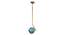 Gloria Gold Iron Hanging Lights (Gold) by Urban Ladder - Front View Design 1 - 798623