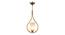 Sakura Gold Iron Hanging Lights (Gold) by Urban Ladder - Design 1 Side View - 798626