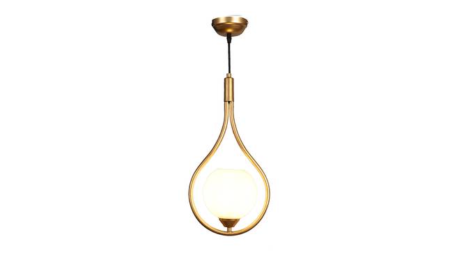Laurentina Gold Iron Hanging Lights (Gold) by Urban Ladder - Design 1 Side View - 798627