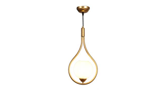 Laurentina Gold Iron Hanging Lights (Gold) by Urban Ladder - Design 1 Side View - 798627