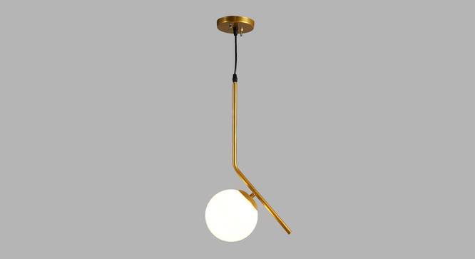 Olivier Gold Iron Hanging Lights (Gold) by Urban Ladder - Design 1 Side View - 798628