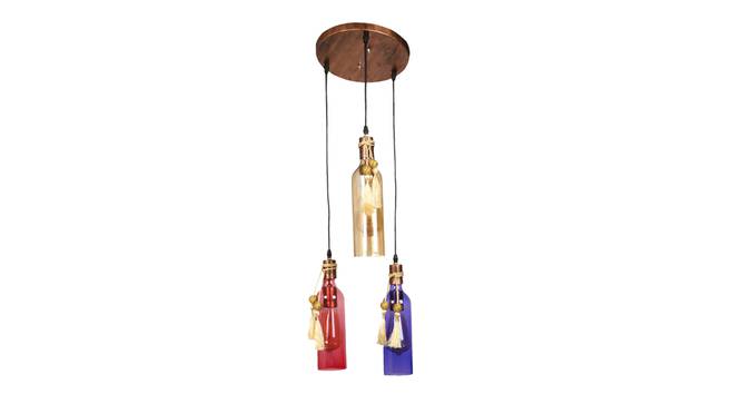 Jessy Multicolour Iron Hanging Lights (multi-color) by Urban Ladder - Front View Design 1 - 798672