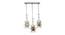 Gibson White Iron Hanging Lights (White) by Urban Ladder - Front View Design 1 - 798675