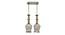 Jenny Grey Iron Hanging Lights (Grey) by Urban Ladder - Front View Design 1 - 798678