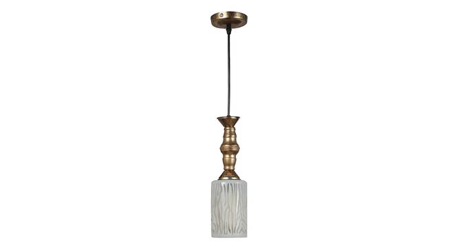 Joyce Gold Iron Hanging Lights (Gold) by Urban Ladder - Front View Design 1 - 798680